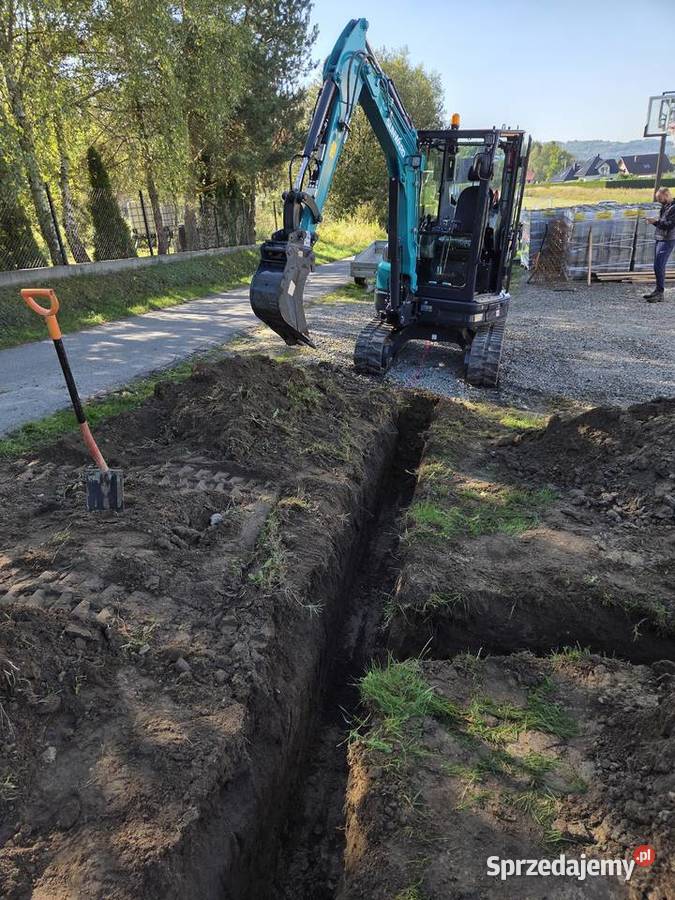 Usługi minikoparką 3t wywrotka 35t Kraków