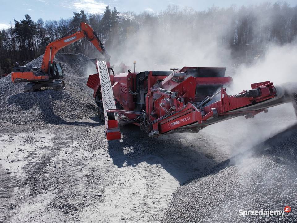 Kruszarka stożkowa Terex Finlay 1504RS śląskie Trachy