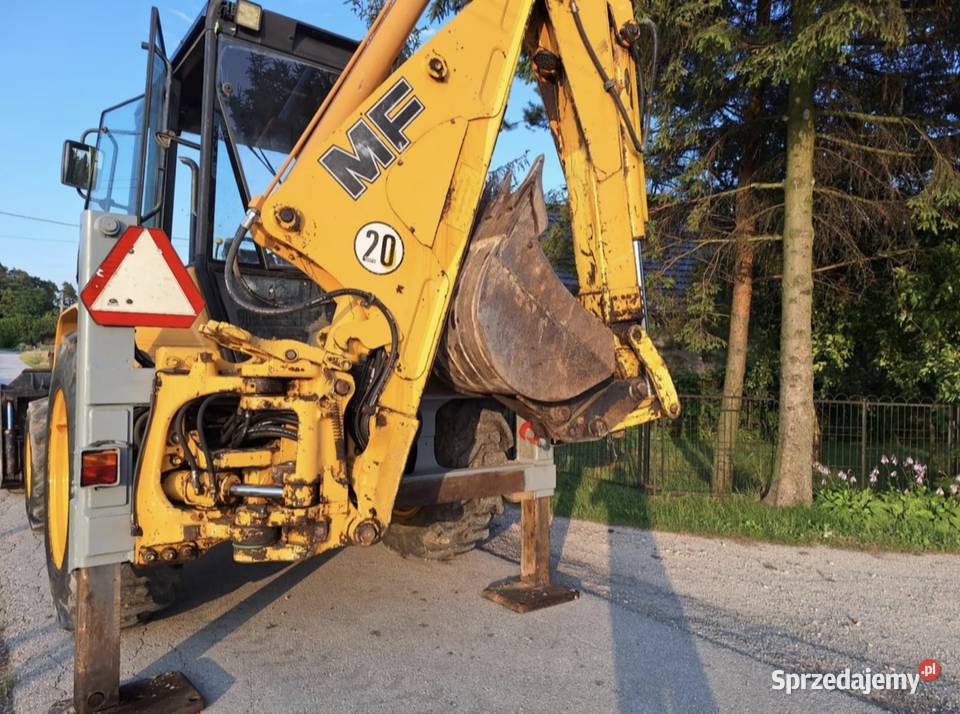 Koparko ładowarka MF Fermec 750 Miechów
