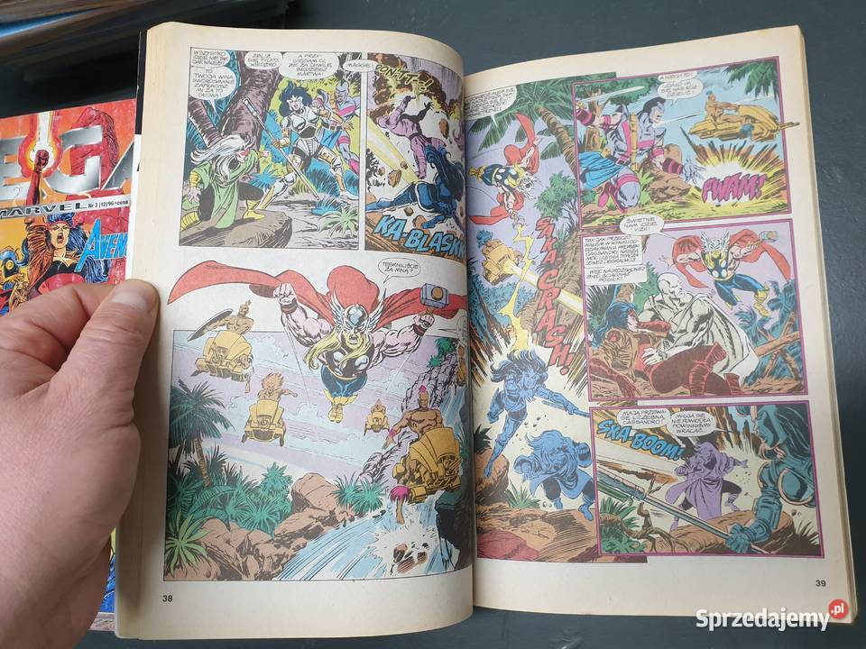 Mega Marvel 2 11 1996 Avengers Ex Post Facto pomorskie Gdynia