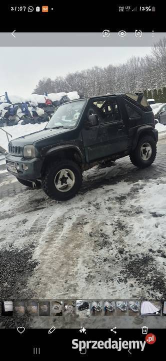 Suzuki Jimny offroad możliwa zamiana 86KM Roztropice