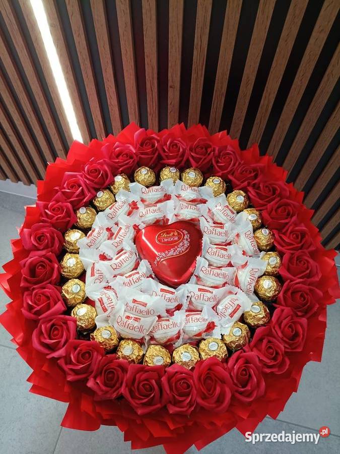 Słodki bukiet Prezent na Ślub Urodziny Dzień wielkopolskie Słupca