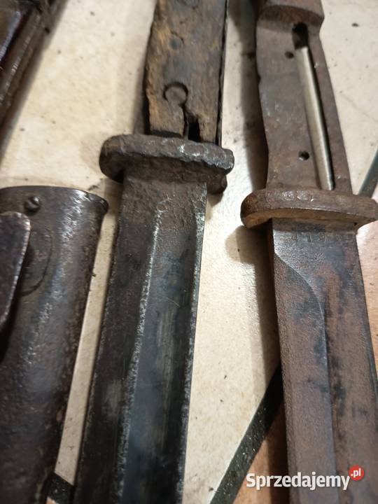 Militaria bagnety zestaw Wehrmacht Gozdnica