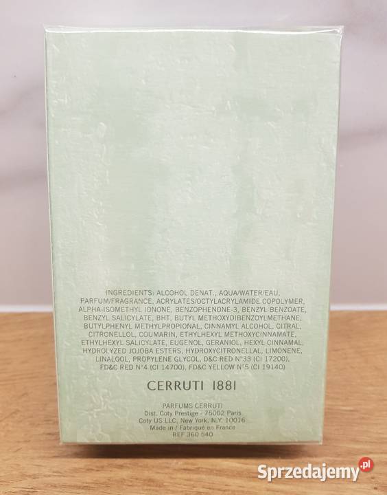 Cerruti 1881 Pour Homme 100 ml woda toaletowa wielkopolskie