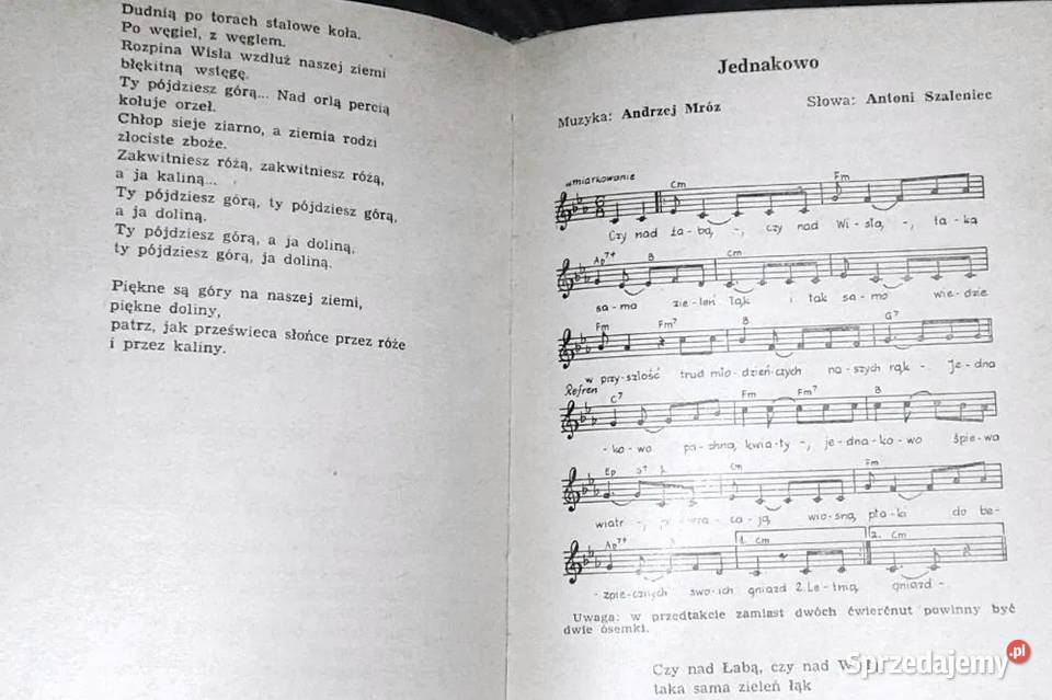 Nasze piosenki Jerzy Niedźwiecki twarda Chełm