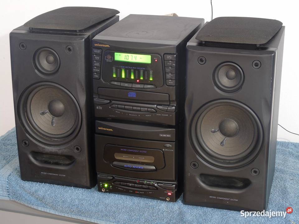 Wieża stereo z kol Radio AUX mag DOSTAWA Jasło