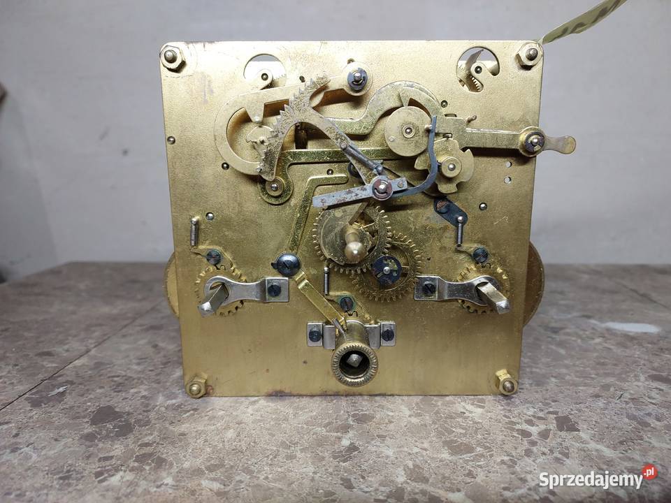 M141 Mechanizm starego zegara Lauffer W6 Antyki pomorskie Tczew