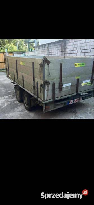 Przyczepa Barthau z wywrotem na 3 strony Białystok