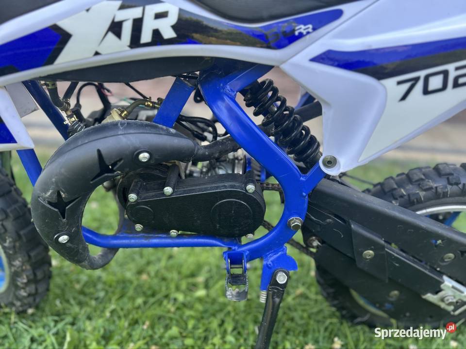 Mini bike mini cross xtr 702 50cc niebieski Strzyżów