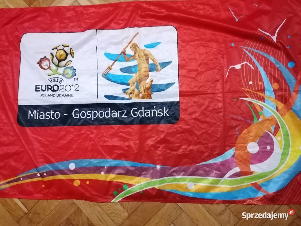 Flaga Gdańska duża Pozostałe Gdańsk sprzedam