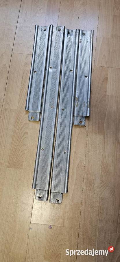 KompletOryginalne aluminiowe listwy progowe Fiat Barlinek