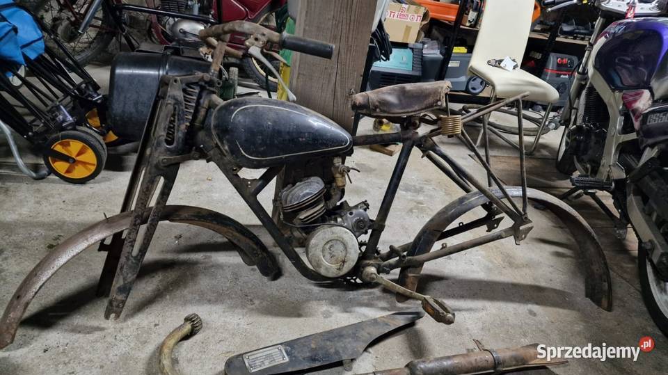 Nsu quick 100 z 1938r Sachs SM98 Zielona Góra