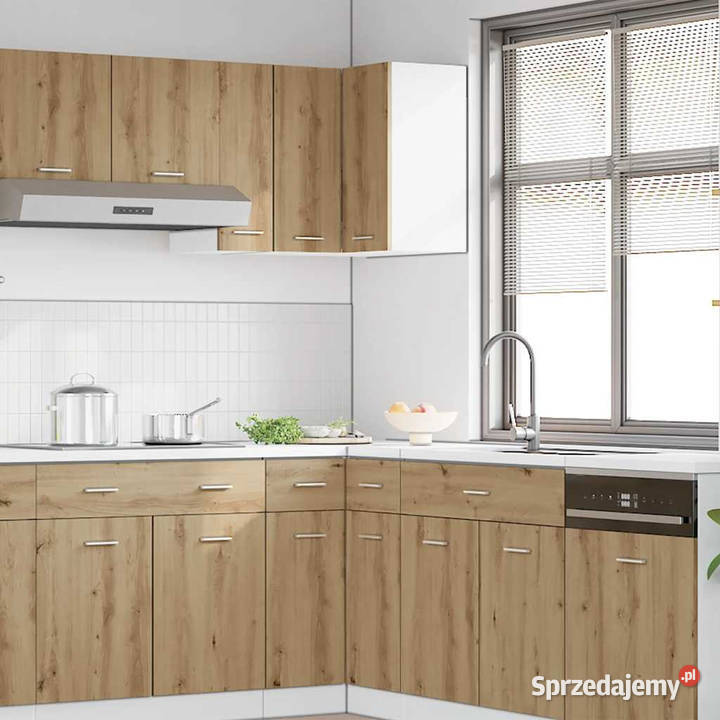 Wisząca szafka narożna dąb artisan 57x57x60 mazowieckie Warszawa sprzedam