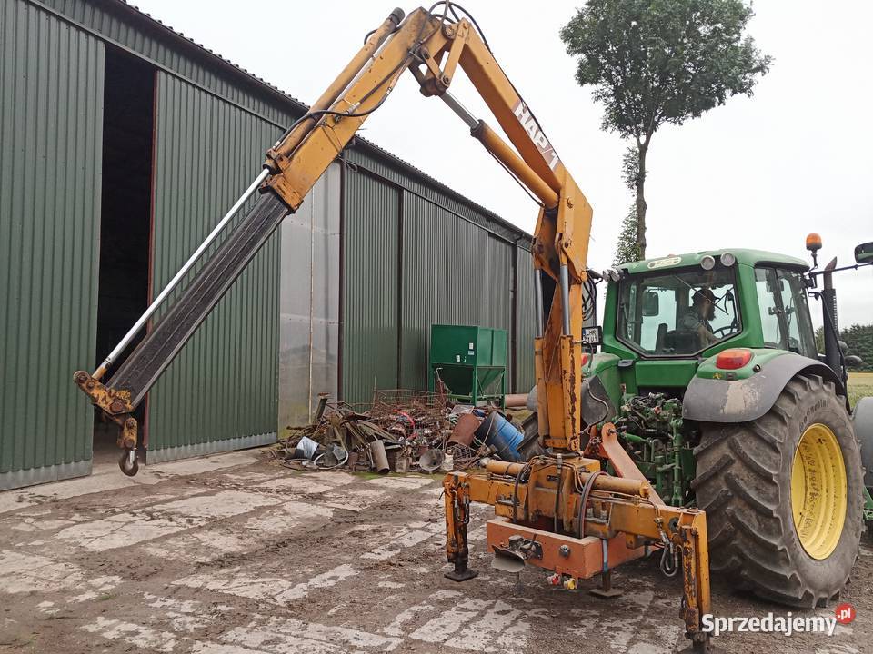 HDS zawieszany do ciągnika ładowacz dźwig nieuszkodzony