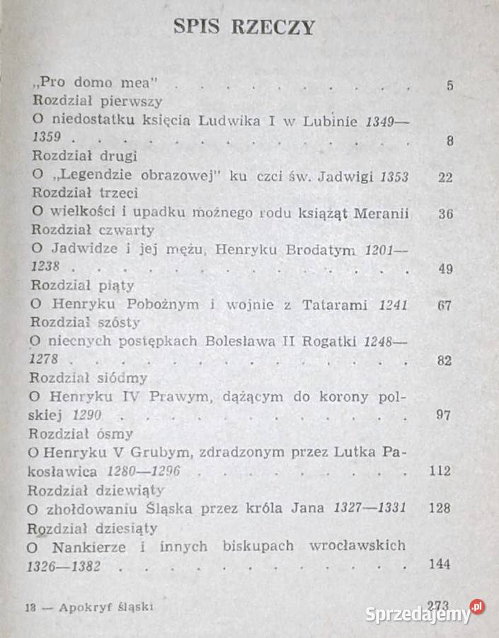 Apokryf Śląski Stanisław Helsztyński twarda z obwolutą Kultura i Rozrywka