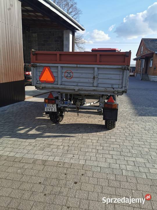 Sprzedam przyczepę d 732 Przyczepy rolnicze Łowicz