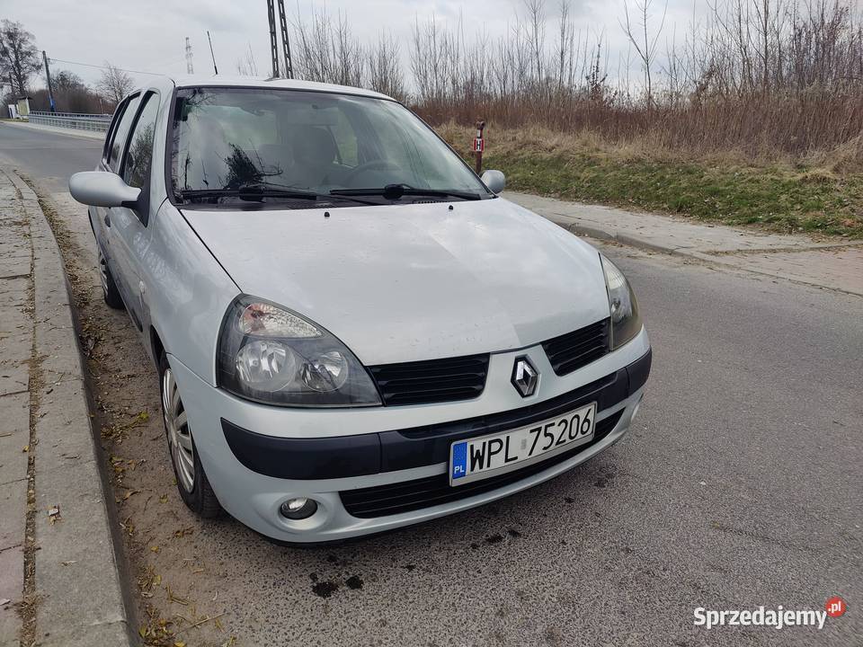 Renault Clio II 2001r 14 16V manualna Wyszogród
