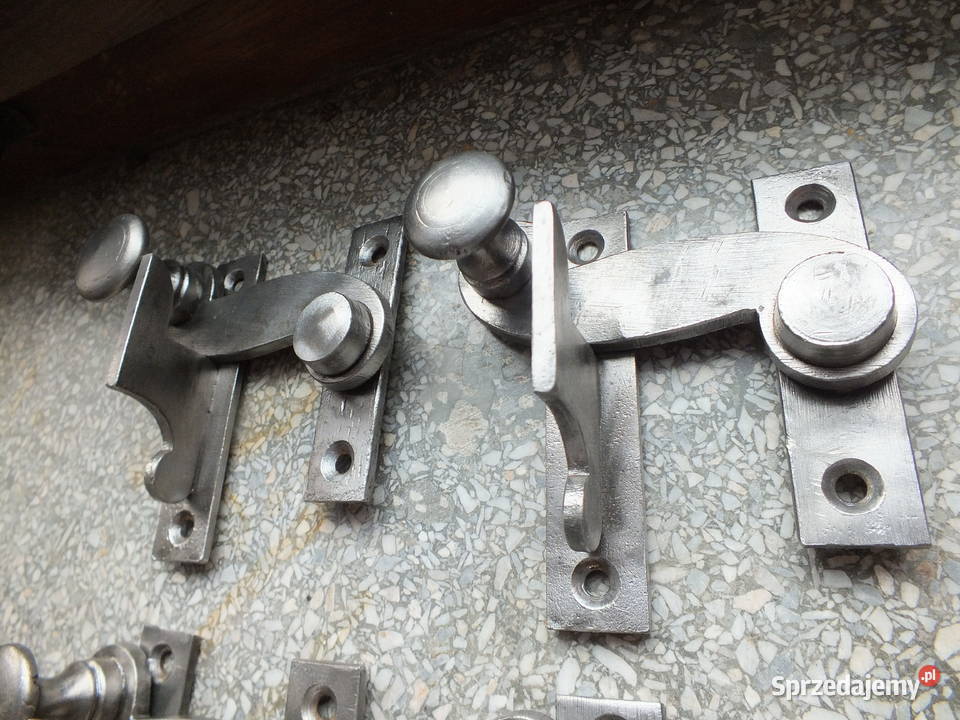 Stare klamki okienneokoło 1930 piękne Bielawa