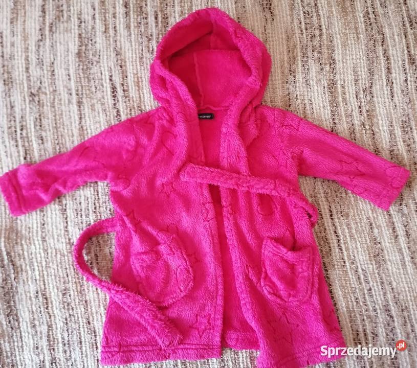 Szlafrok dziewczynki różowyRozmiar 8595 Łódź