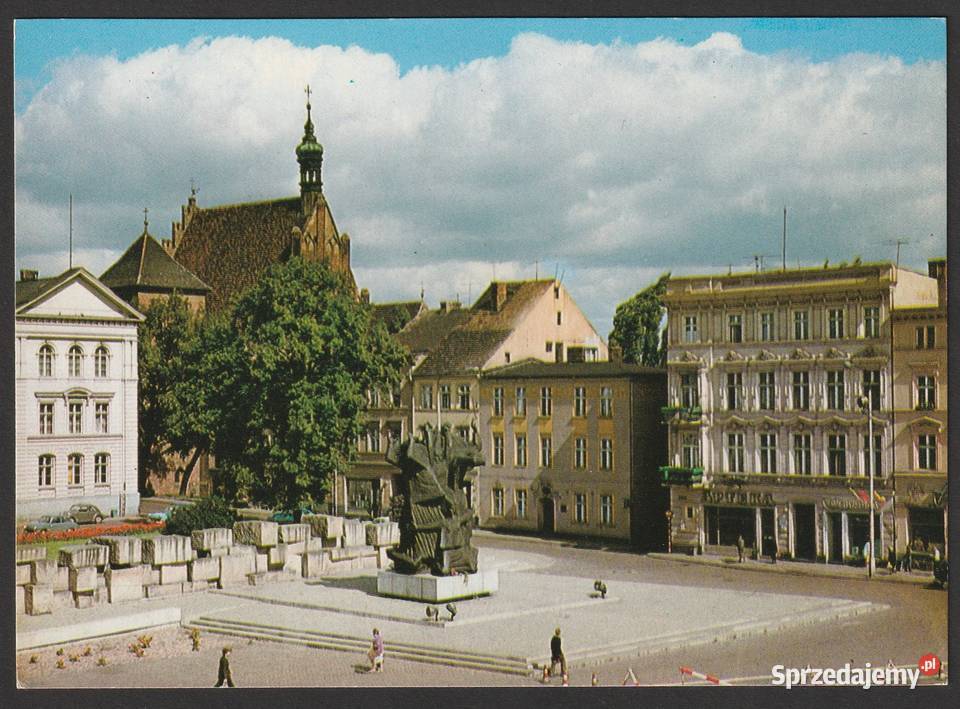 BYDGOSZCZ STARY RYNEK POMNIK BEZ OBIEGU Kolekcje Łódź