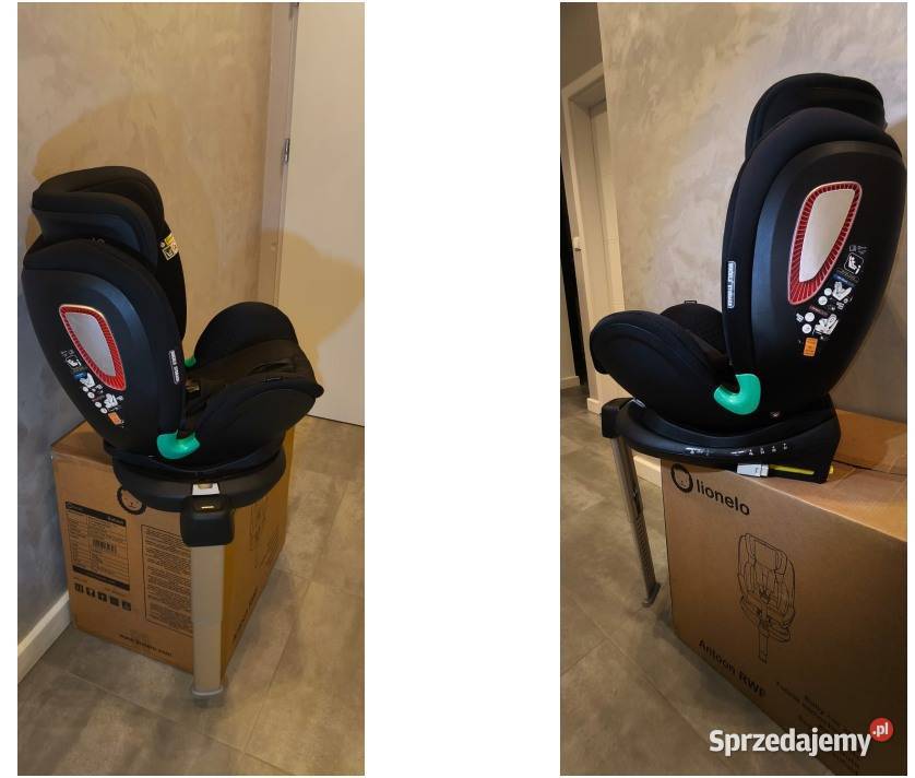 Fotelik samochodowy 018 z bazą ISOFIX regulowany Kłodzko