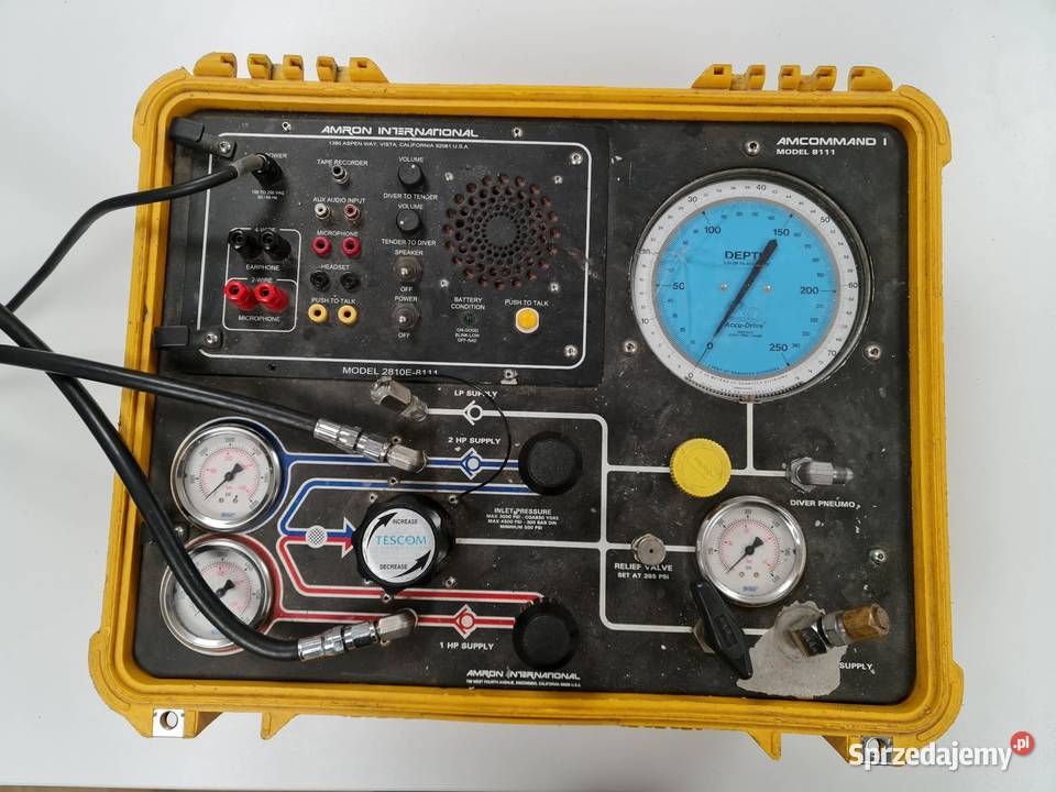 Tablica Amron AMCOMMAND Kirby Morgan Poznań