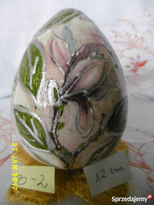 jako pisanka jajo Wielkanoc styropian 12 Sierpc