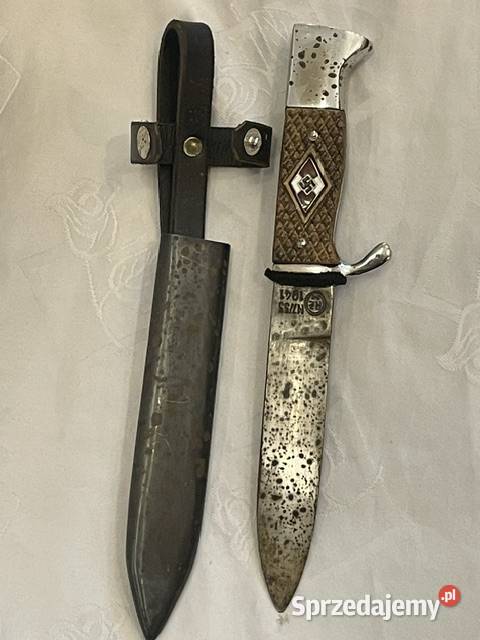 Niemiecki nóż z okresu II wojny światowej z małopolskie Kraków sprzedam
