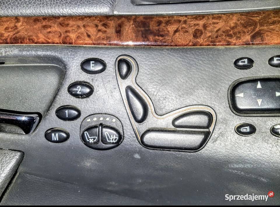 Panel sterowania fotela kierowcy Mercedes S w220 Brzoza sprzedam