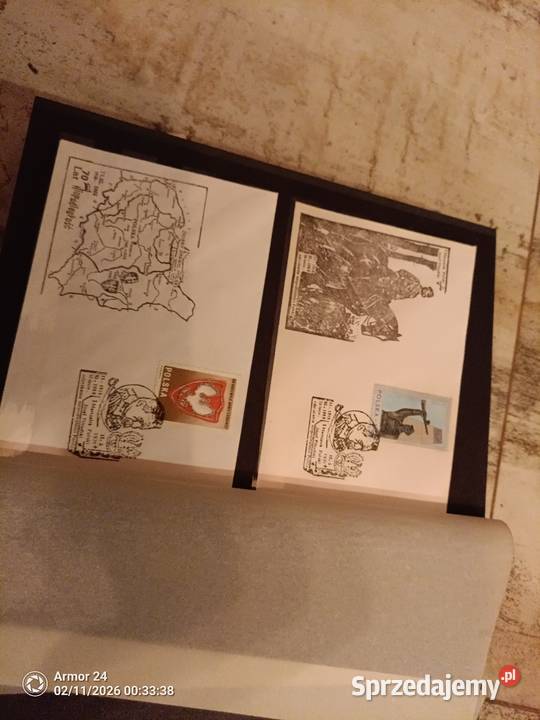 Znaczki klaser Jan Paweł II Krze Duże sprzedam