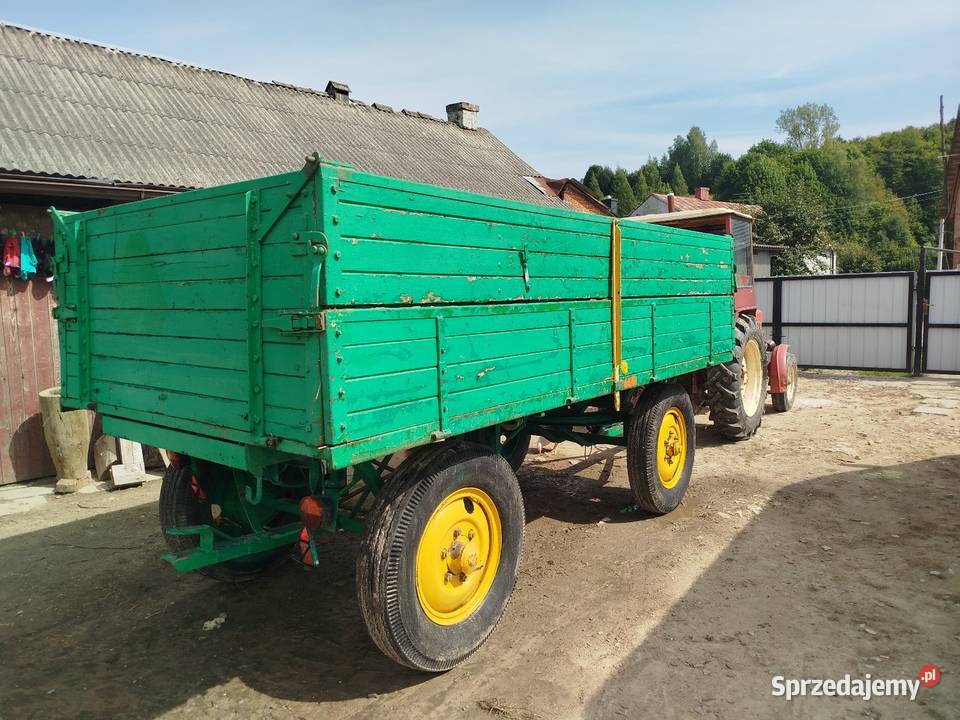 Przyczepa wywrotka lubelskie Wierzchowiska Drugie