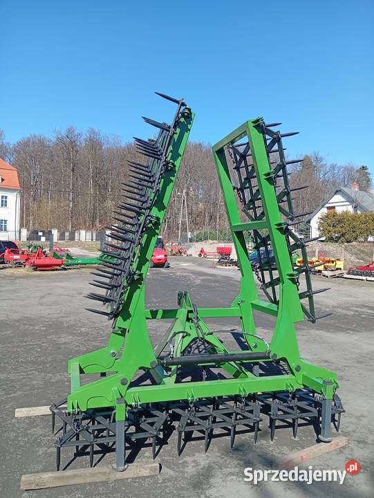 Brona polowa zębata Kobra 5m nieuszkodzony Proszówka