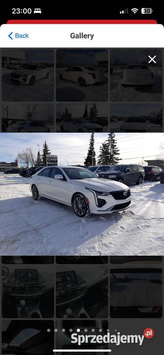 Cadillac c4 wersja sport napęd 4X4 235 koni Oława