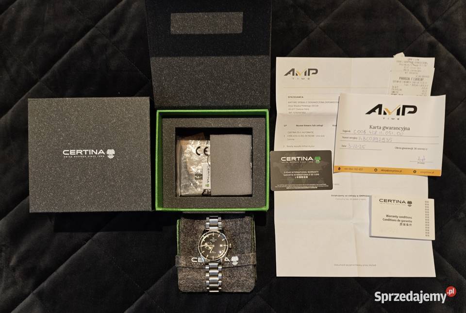 Certina DS1 Automatic Small Second GWARANCJA Męskie Kraków