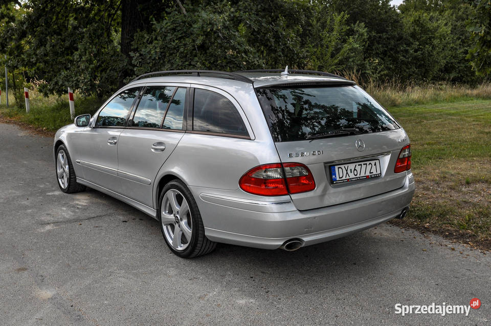 MercedesBenz Klasa E 2007 r 30CDI 224 Automat Wrocław sprzedam