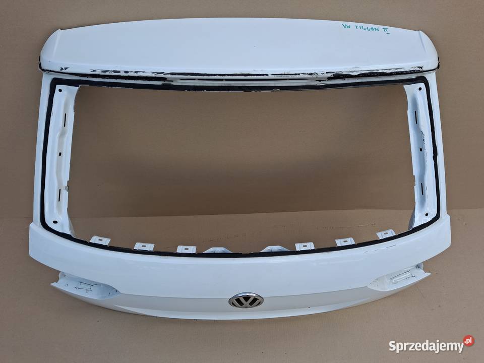 VW TIGUAN II 2 5NA KLAPA BAGAŻNIKA TYŁ TYLNA Bieleń