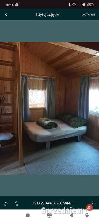 Domek letniskowy jeziorem Krasne 350 m jeziora 1979m2 Maśluchy