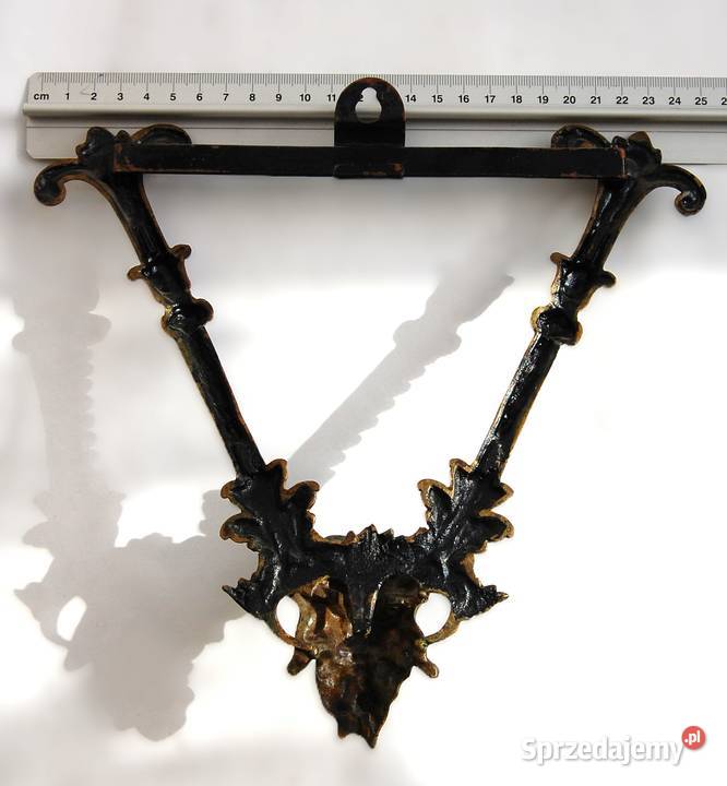 Dekor mosiężny Faun Pan klasycyzm część lustra Pozostałe Lublin