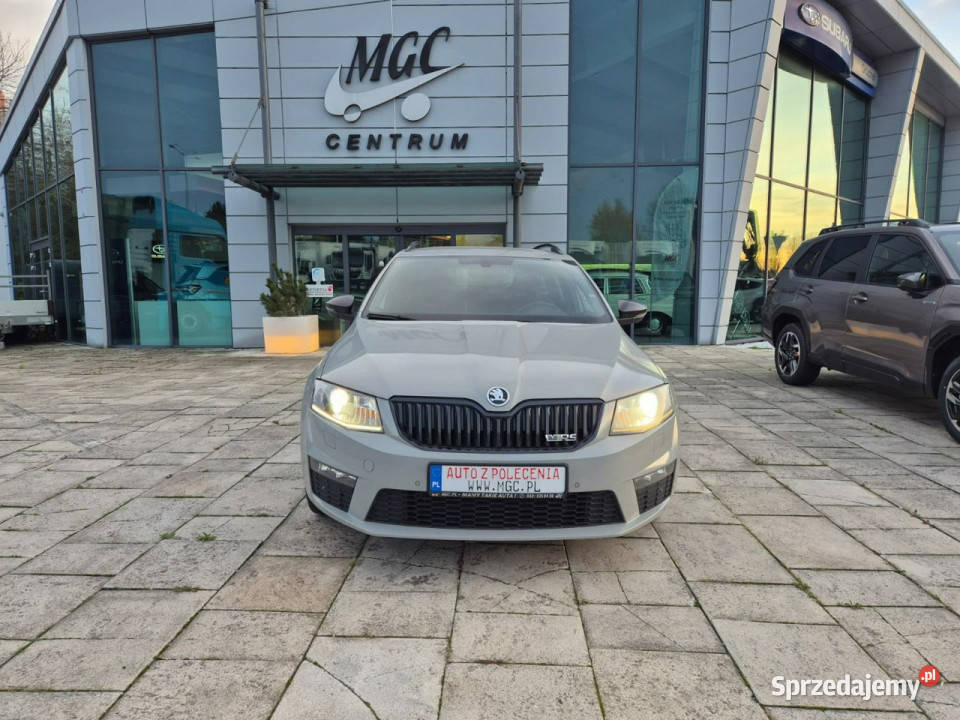 koda Octavia Skoda Octavia 20 TDI RS DSG III światła do jazdy dziennej śląskie Łaziska Górne