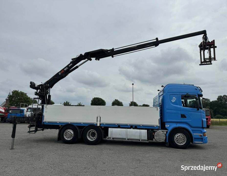 Skrzynia z dzwigiem Hiab SCANIA 894000km