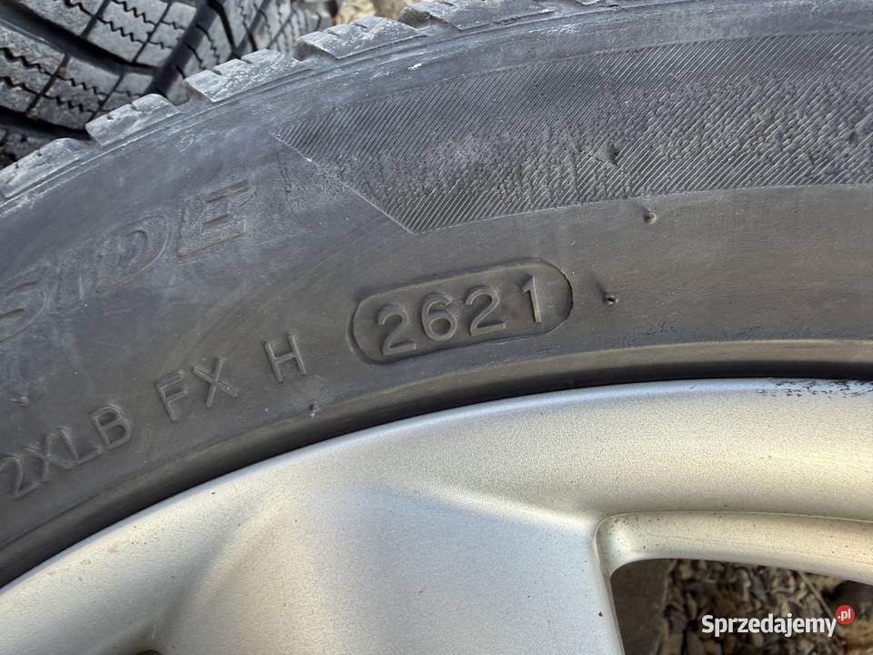 Koła zimowe 5x112 R17 Rial 75J ET38 70mm stan Samochodowe podkarpackie Brzozów sprzedam