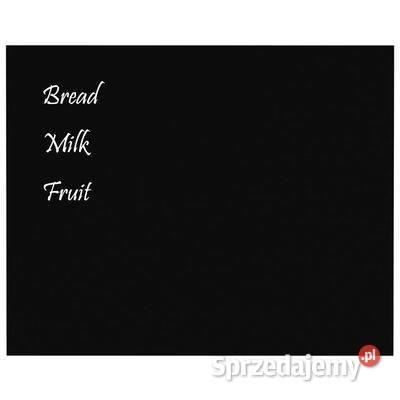 vidaXL Ścienna tablica magnetyczna czarna 50x40 Warszawa