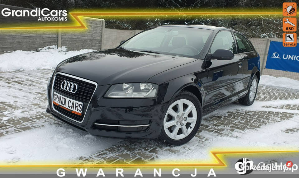 Audi A3 3drzwiowe 20 TDI 140 Ambiente Czarna ESP A3 Chmielnik
