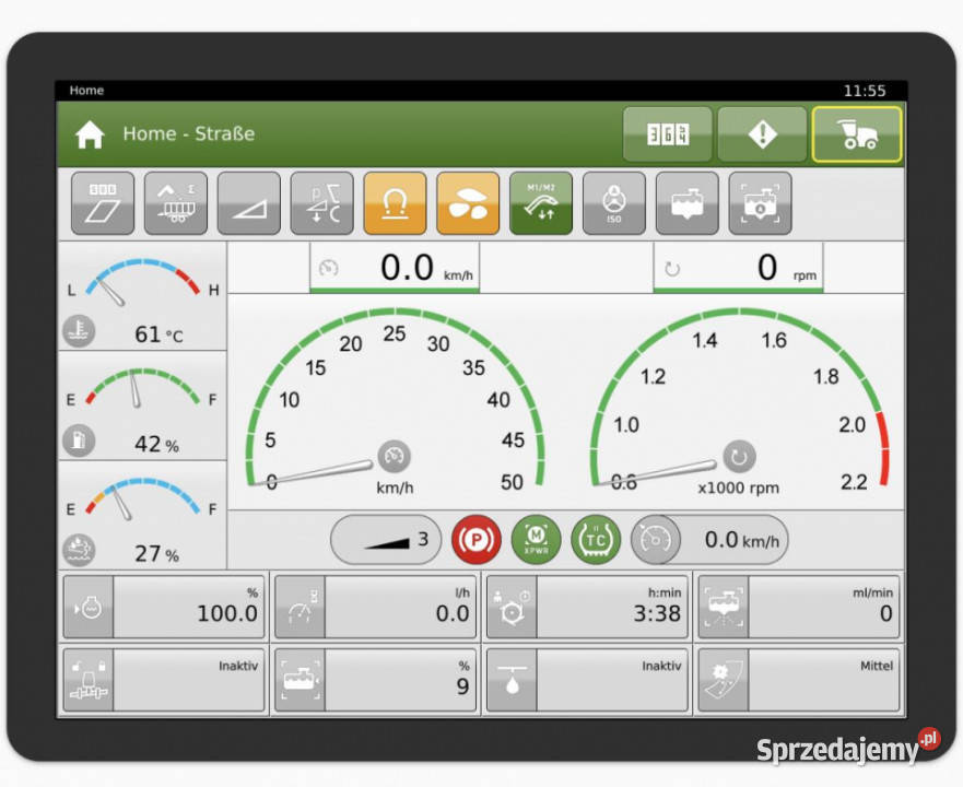 Krone BigX 780 Terminal XTouch 12 Jastrzębniki