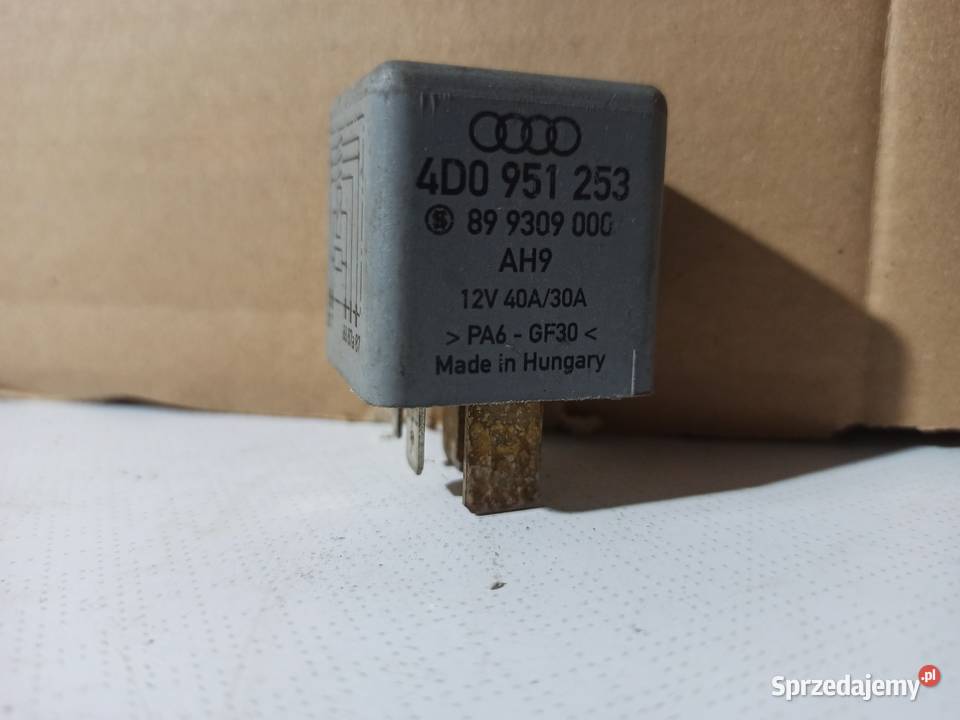 Przekaźnik Vw Sharan Golf Audi 80 100 A3 A4 A6 osobowe Dębica