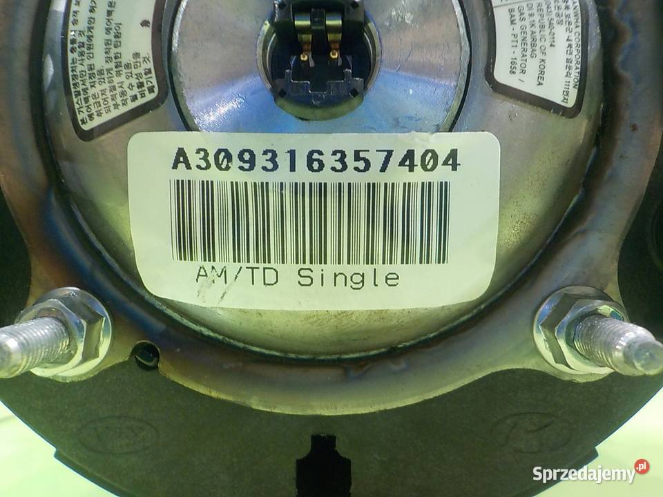 KIA SOUL I 16 CRDI 10r 5D AIRBAG poduszka Suków