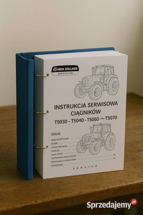 Holland T5030 T5040 T5050 T5060 T5070 Poradniki, albumy i reportaże Gdańsk sprzedam