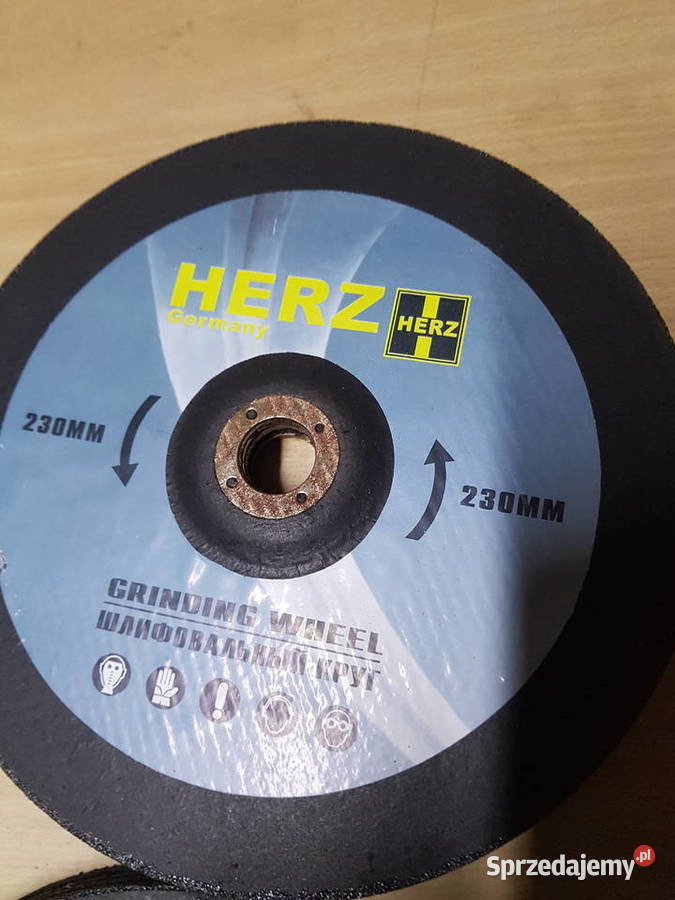 TARCZA DO CIĘCIA METALU 230 x 35 mm herz