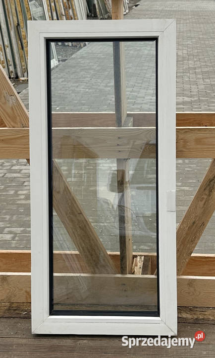 OKNA KacprzaK Witryna 46X97 FIX Używany PCV Siedlce