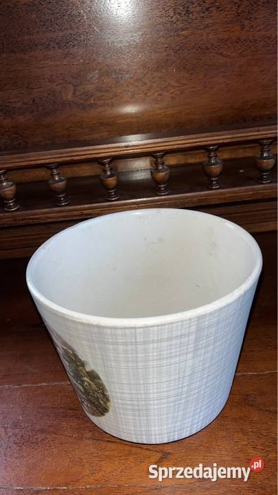 Doniczka osłonka Z dwoma widoczkami w Gdańsk